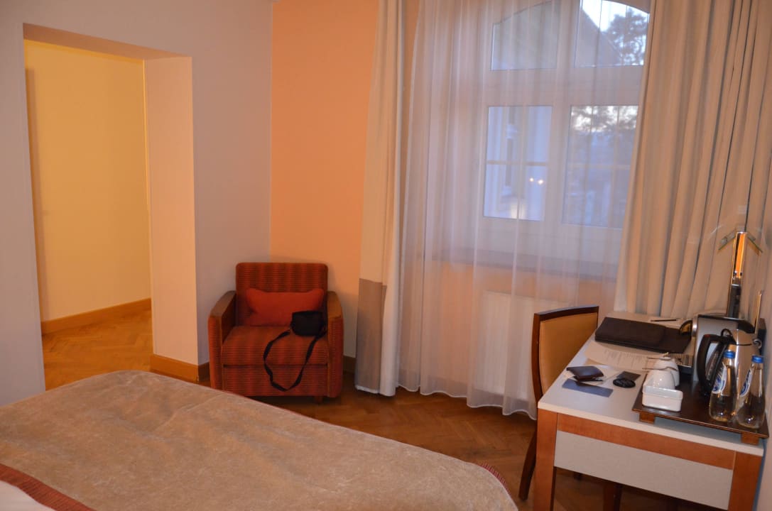 Jr. Suite Schlafbereich Sofitel Grand Sopot