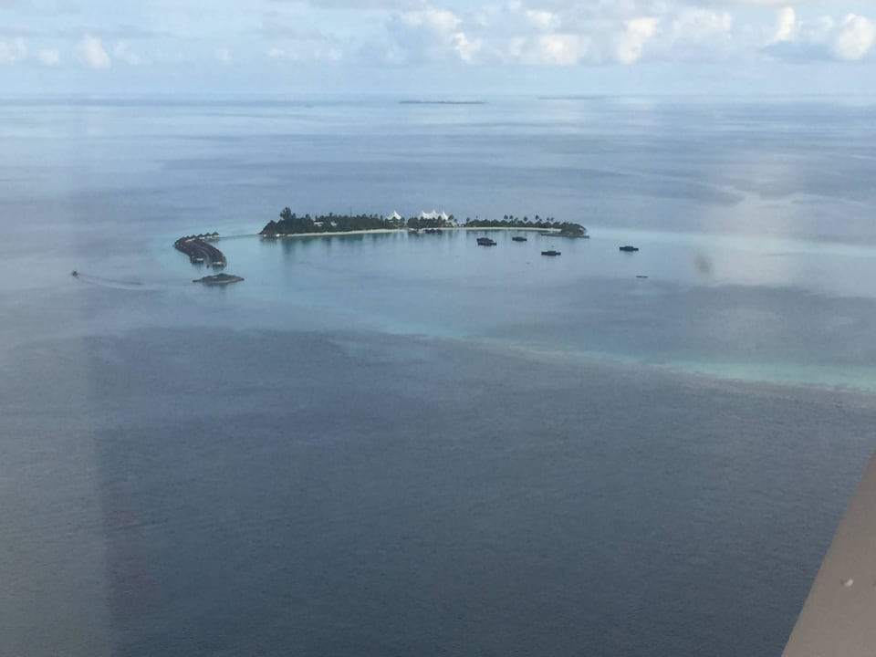 Aus der Luft Safari Island Maldives