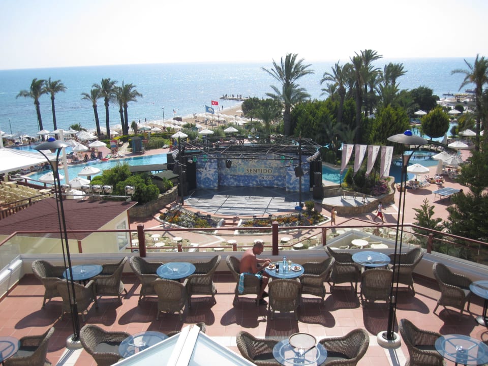 Sicht von der Lobby PALOMA Perissia