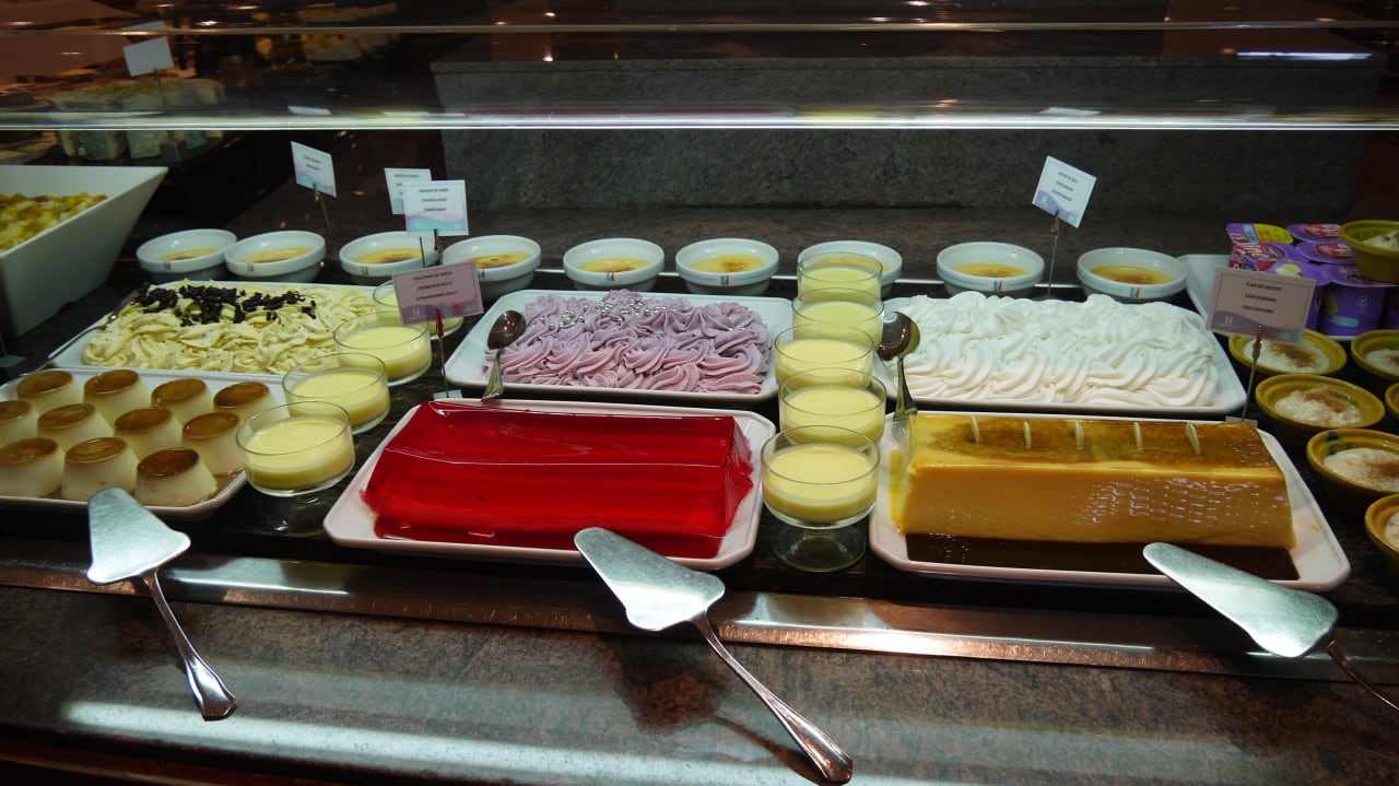 Nachspeisenbüffet Hipotels Flamenco