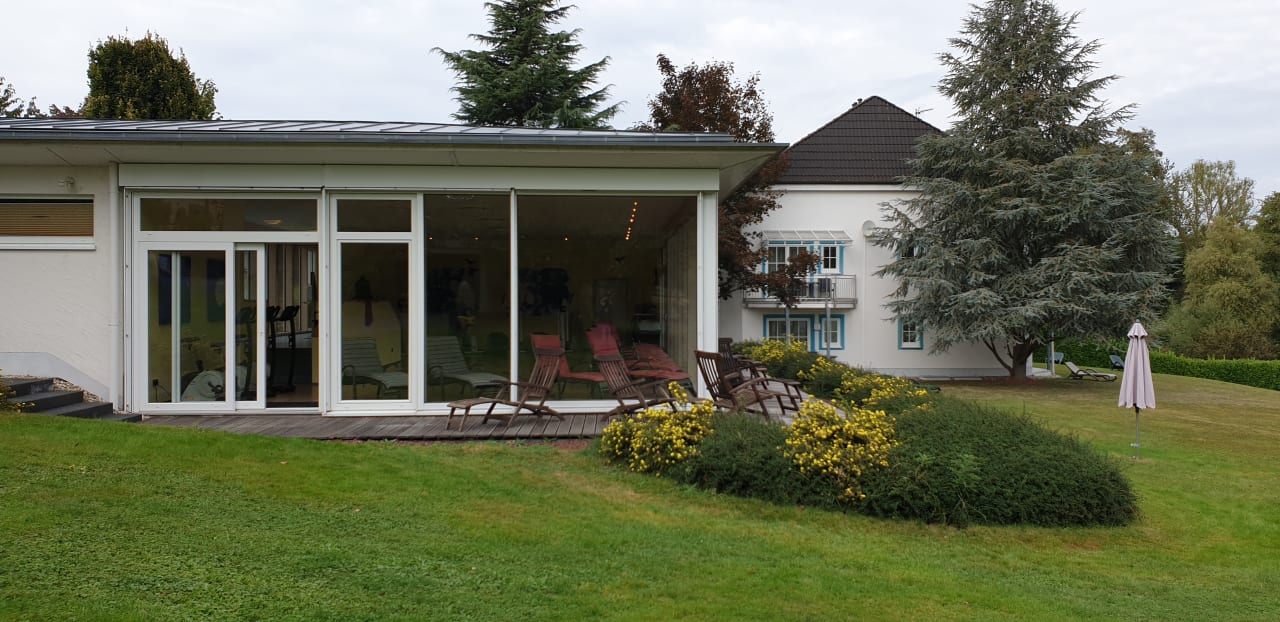 "Gartenanlage" Kur und Gesundheitshotel Landhaus Schiffmann (Mülheim