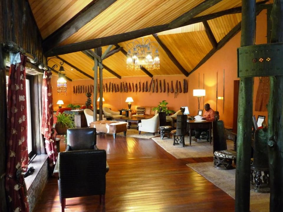 Rezeption  Hotel Fairmont Mara Safari Club