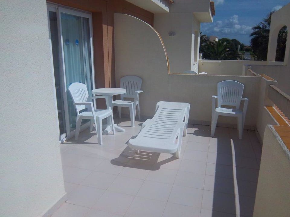 Balkon blau punta reina