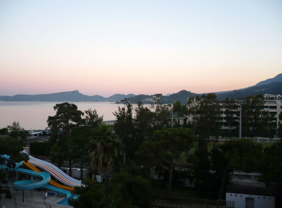 Abendstimmung vom Balkon Kilikya Palace Göynük