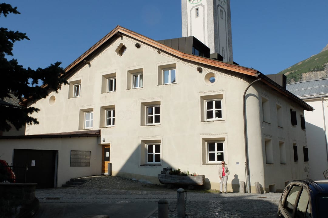 Das Hotel von hinten - Morgensonne! Hotel Palazzo Mÿsanus