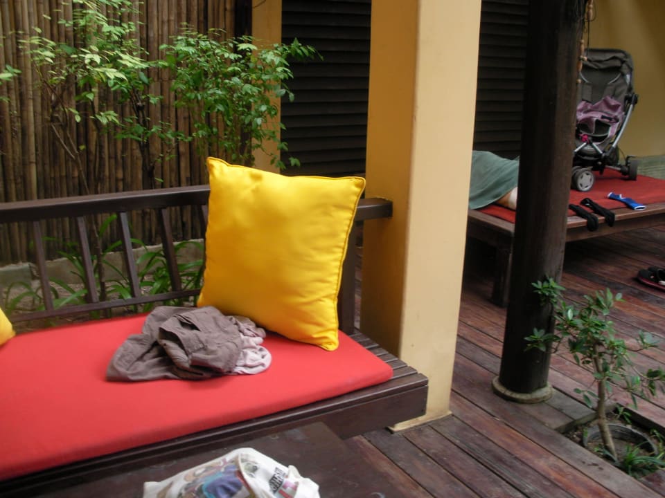Terasse vor der Villa Buri Rasa Village Samui Adults Only Resort