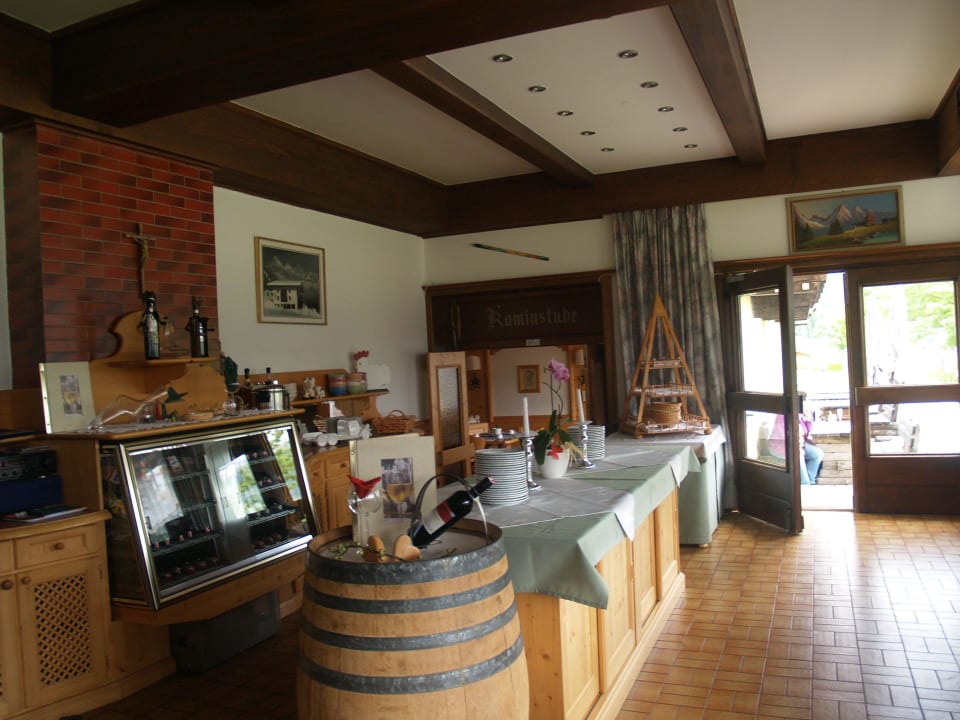 Buffet für Frühstück Hotel Bergglück