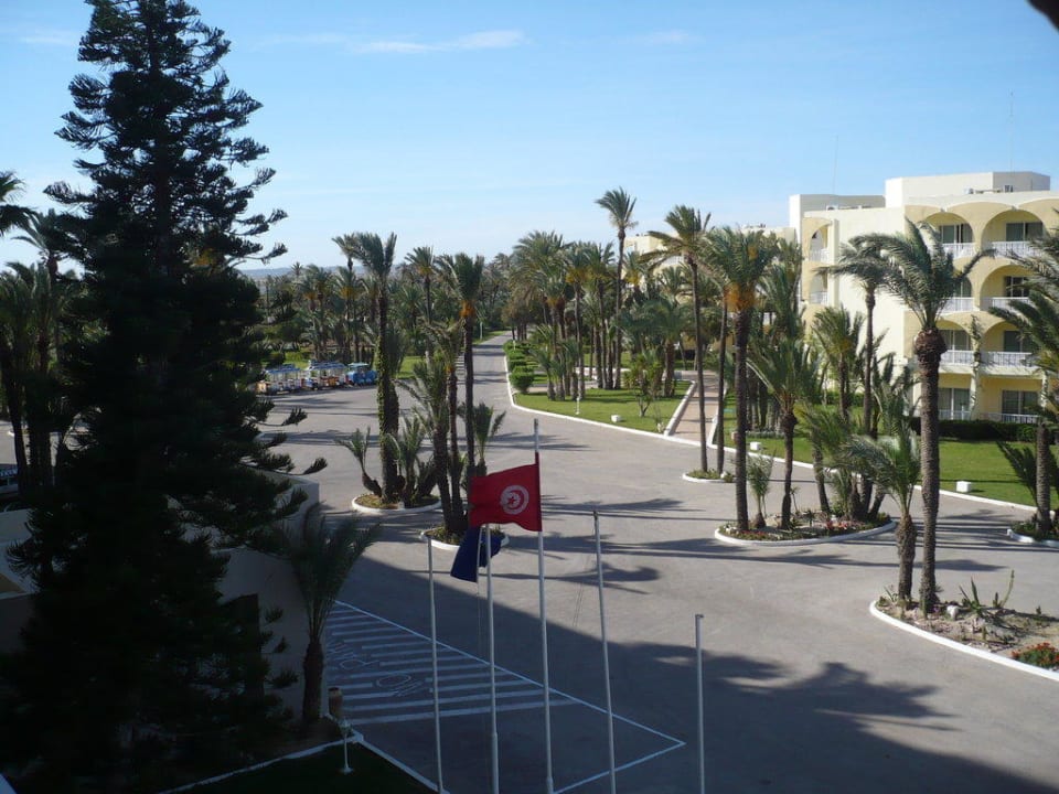 Blick aus Zimmer 209 Calimera One Resort Jockey