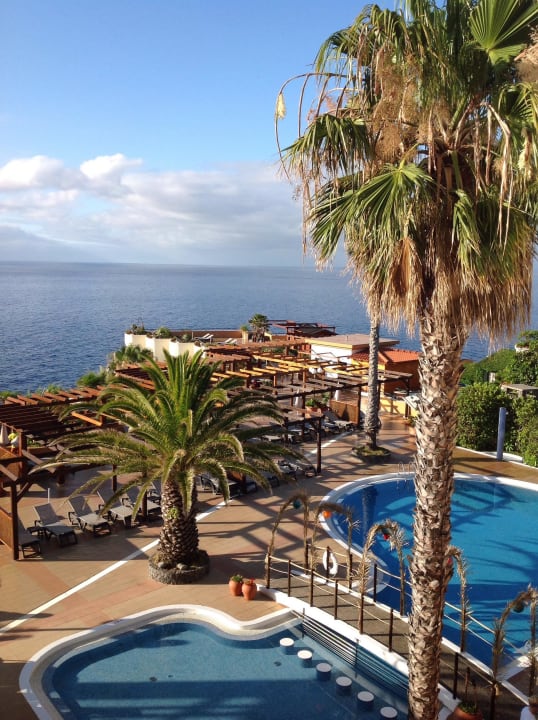 Hotelanlage vom Zimmer aus aufgenommen Sentido Galosol