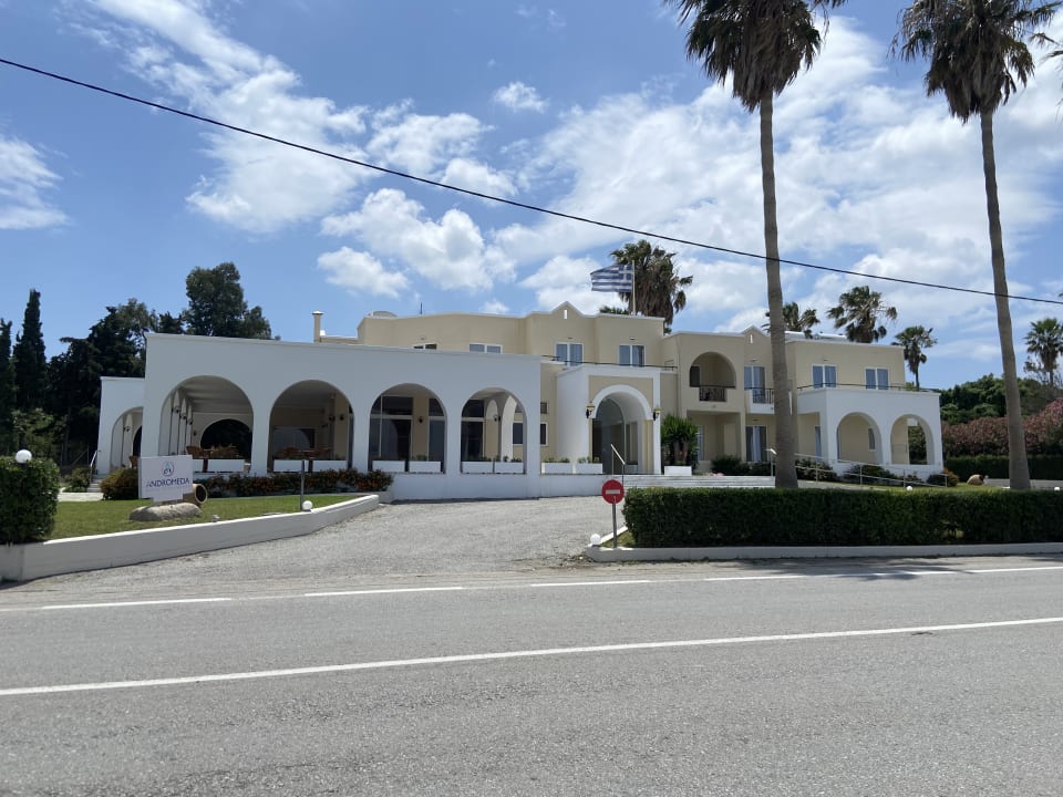 Außenansicht Andromeda Apartments Hotel