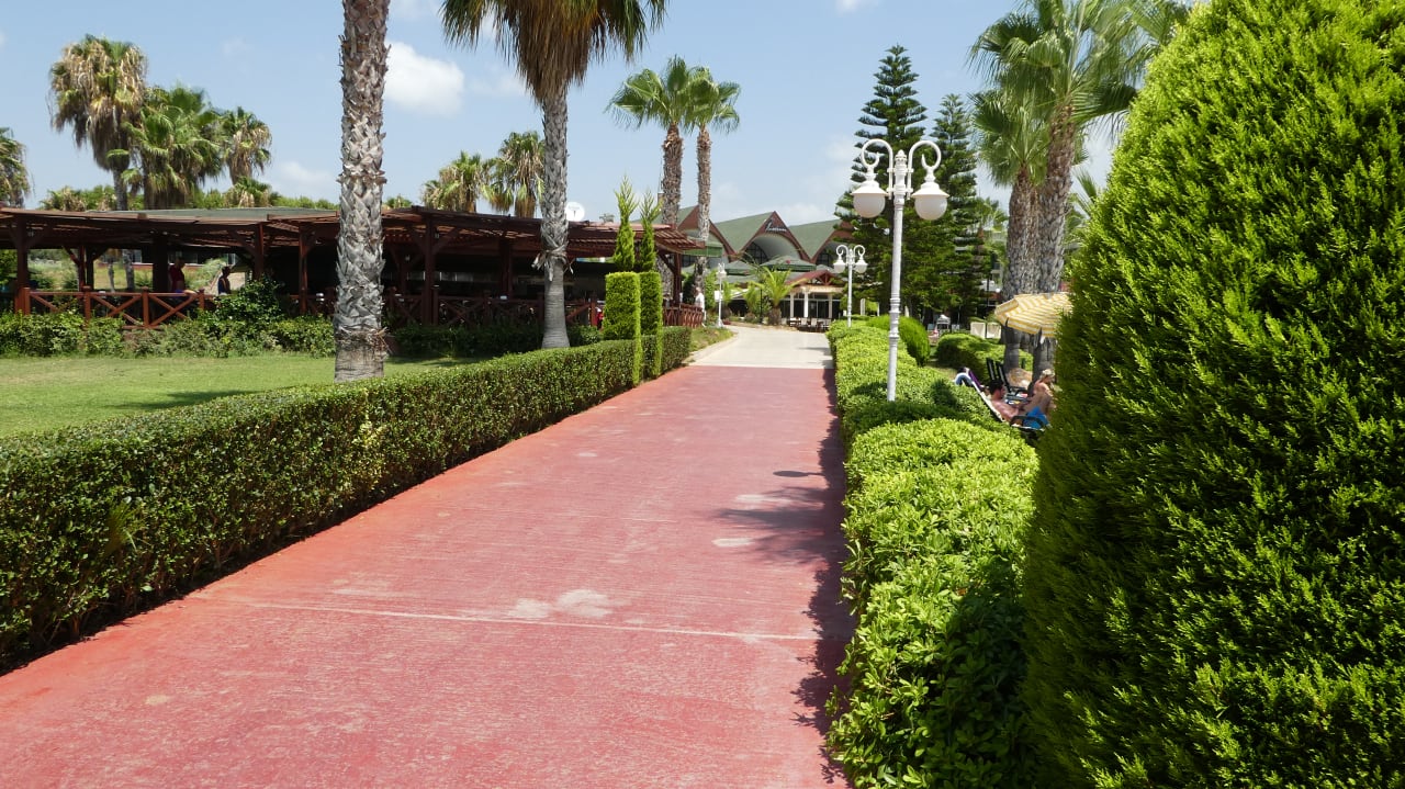 Gartenanlage Oz Hotels Incekum Beach