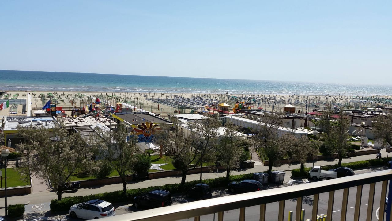 Panorama dalla camera Hotel Bristol