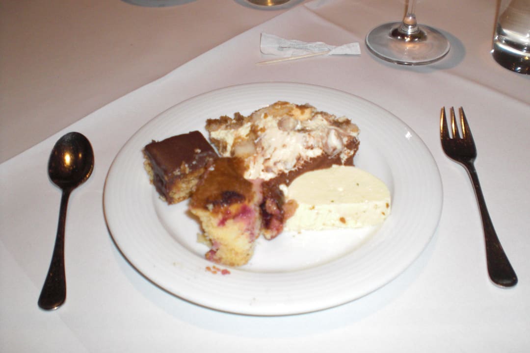 Dessert Teller Hotel Central