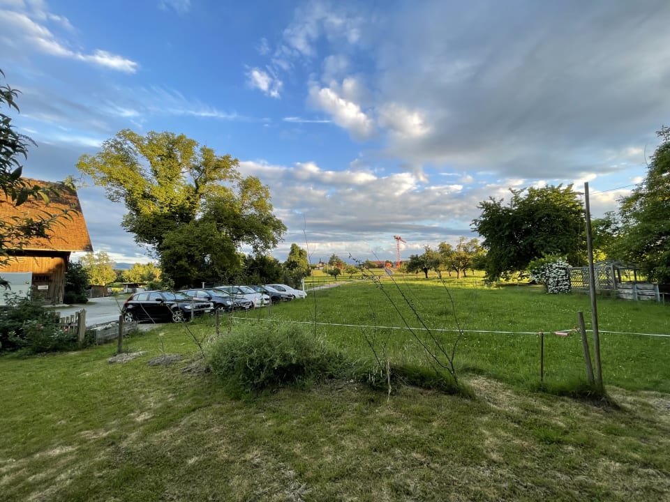Ausblick Strohhotel Bodensee