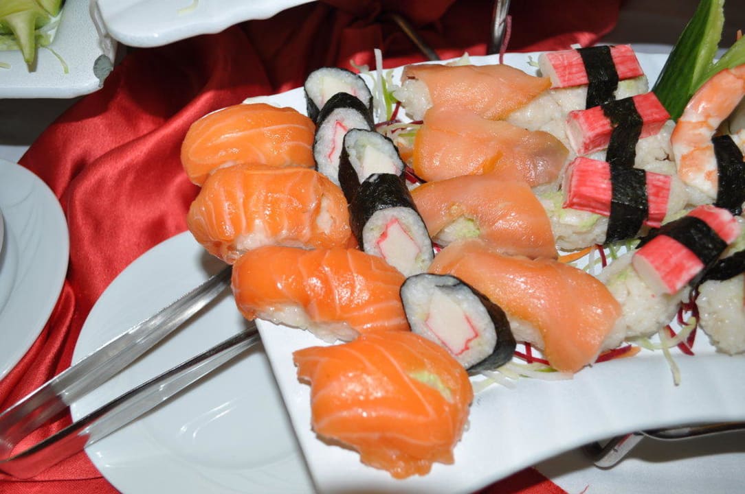 Am Fischabend auch Sushi Port Side Resort Hotel