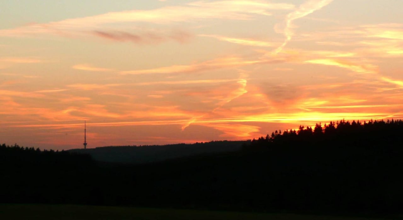 Abendstimmung Der schöne Asten - Resort Winterberg