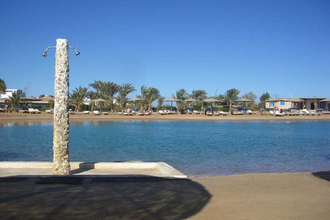 Dusche am Strand Club Paradisio El Gouna, Red Sea