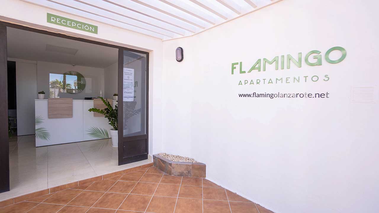 Lobby Apartamentos Flamingo