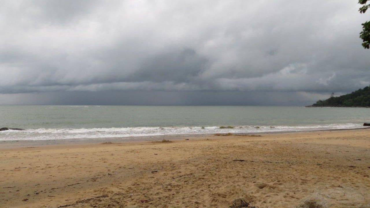 Unwetter zieht auf Khao Lak Merlin Resort