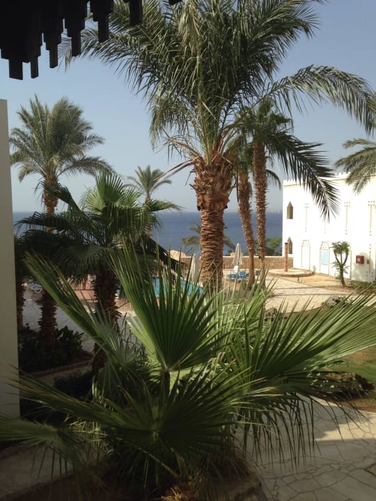 Blick aus dem Deluxe Zimmer Sharm Plaza