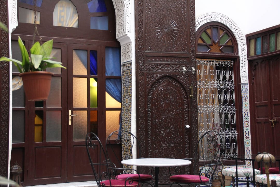 Innenhof-Ansicht Hotel Riad Dar Al Batoul