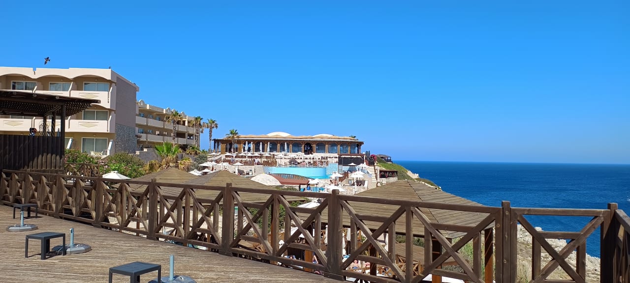 Ausblick Hotel Kalithea Horizon Royal