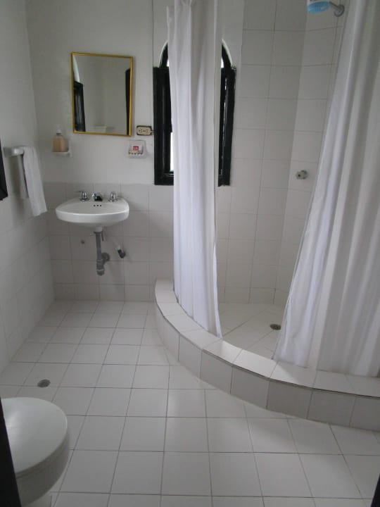 Bad mit Dusche Hotel MS La Herrería