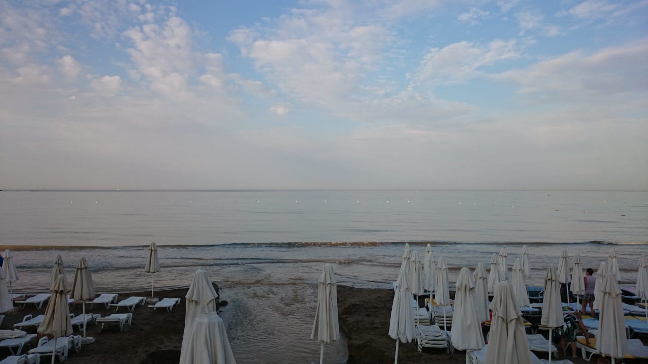 Unser Strand des Sun Beach Hotels Side Bay Hotel