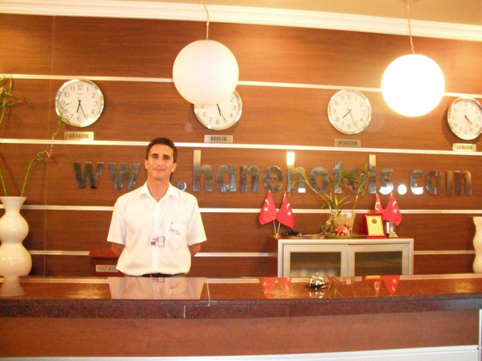 Rezeption Hane Family Resort