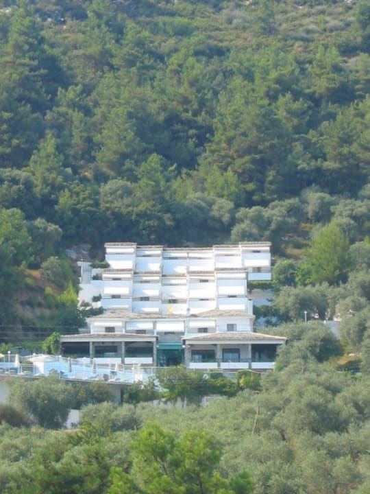 Blick auf´s Hotel Hotel Dionysos