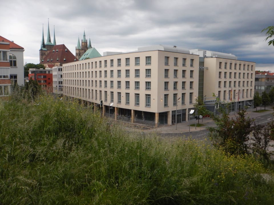 Aussenansicht Dorint Hotel am Dom Erfurt