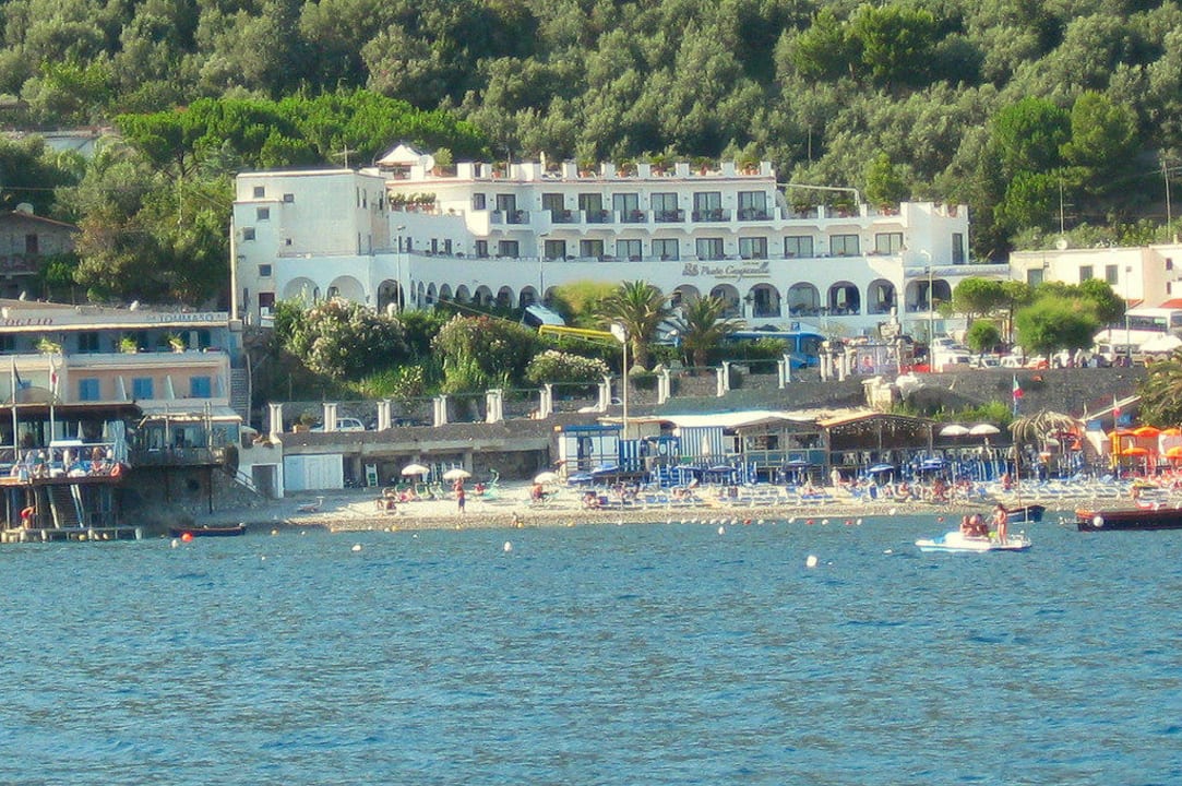 Ansicht vom Meer Hotel Punta Campanella Resort & Spa