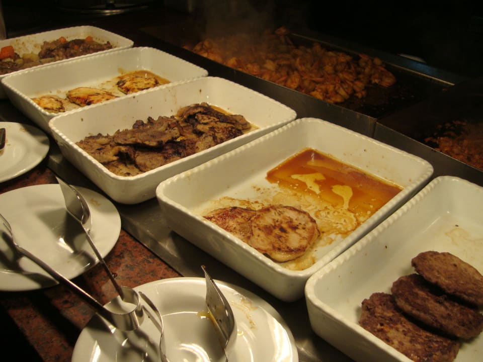 Abendessen - Fleischauswahl Hotel Riu Palace Riviera Maya