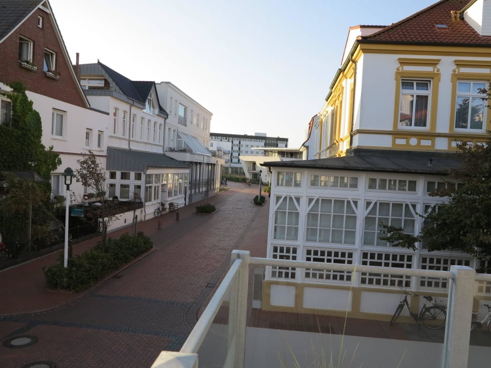 Vom Balkon Strasse zum Meer Ferienwohnung Seeloft