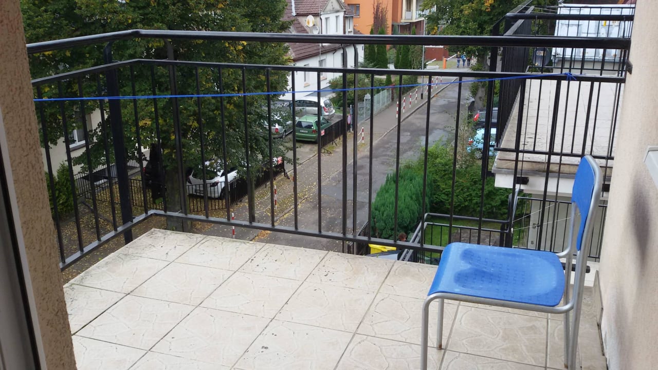 Balkon am Wohnzimmer Hotel Kurhaus Olymp Spa