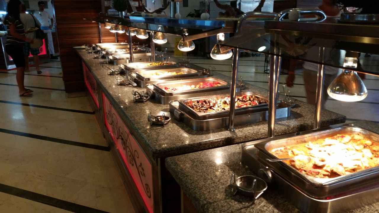 Hauptspeisenbuffet AQI Pegasos Resort