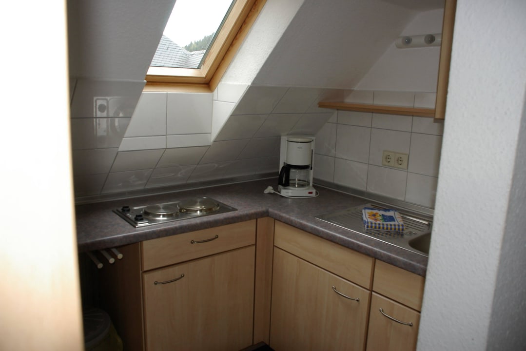 Küche im Studio Ferienwohnung Elsholz Willingen
