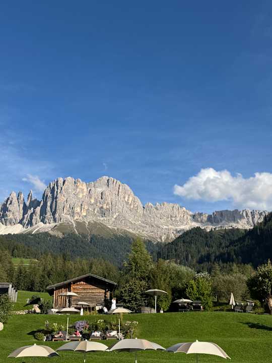 Ausblick Cyprianerhof Dolomit Resort