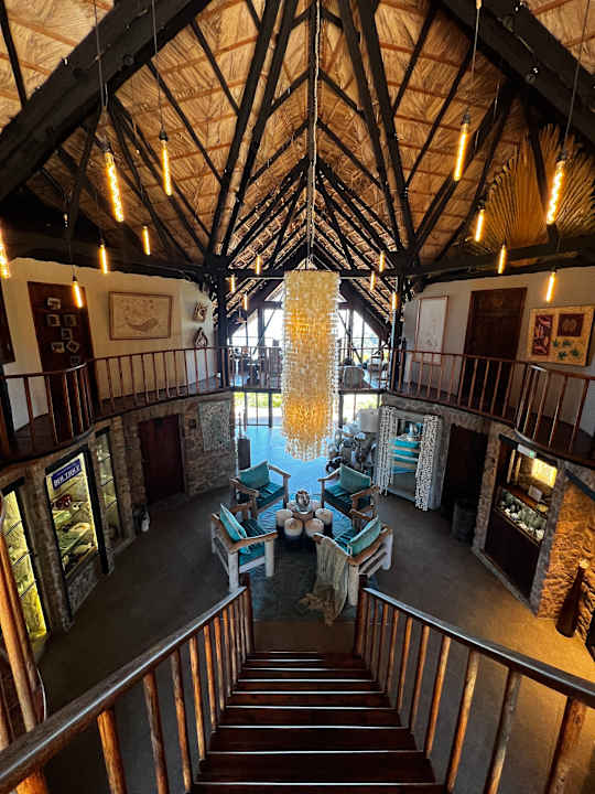 Lobby Château de Feuilles & SPA of Praslin island