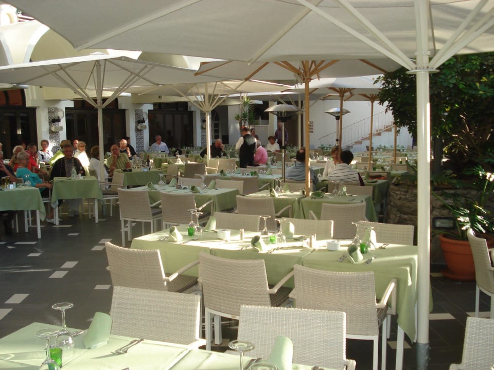 Restaurant-Bereich Seaside Hotel Sandy Beach
