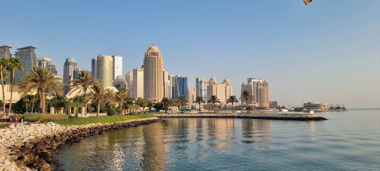 Ausblick Sheraton Grand Doha Resort & Convention Hotel
