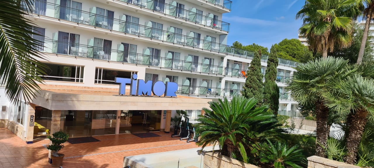 Außenansicht Hotel Timor