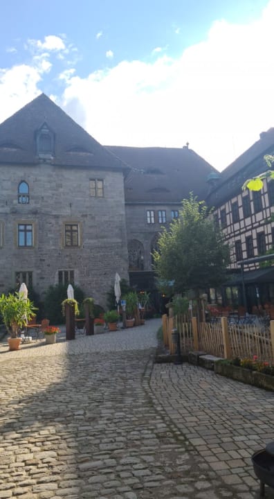 Außenansicht Hotel Burg Colmberg
