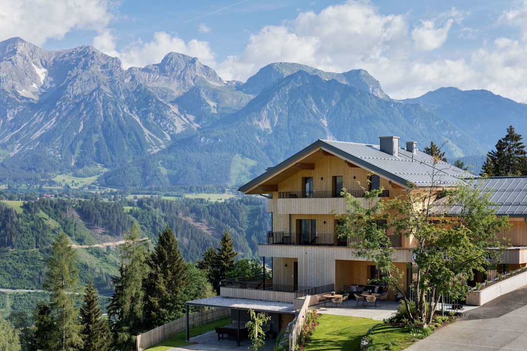 Außenansicht Apartmenthaus Holzhackerin