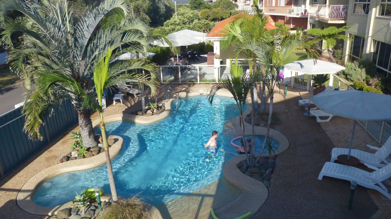 Hübscher kleiner Pool Marty's @ Little Beach