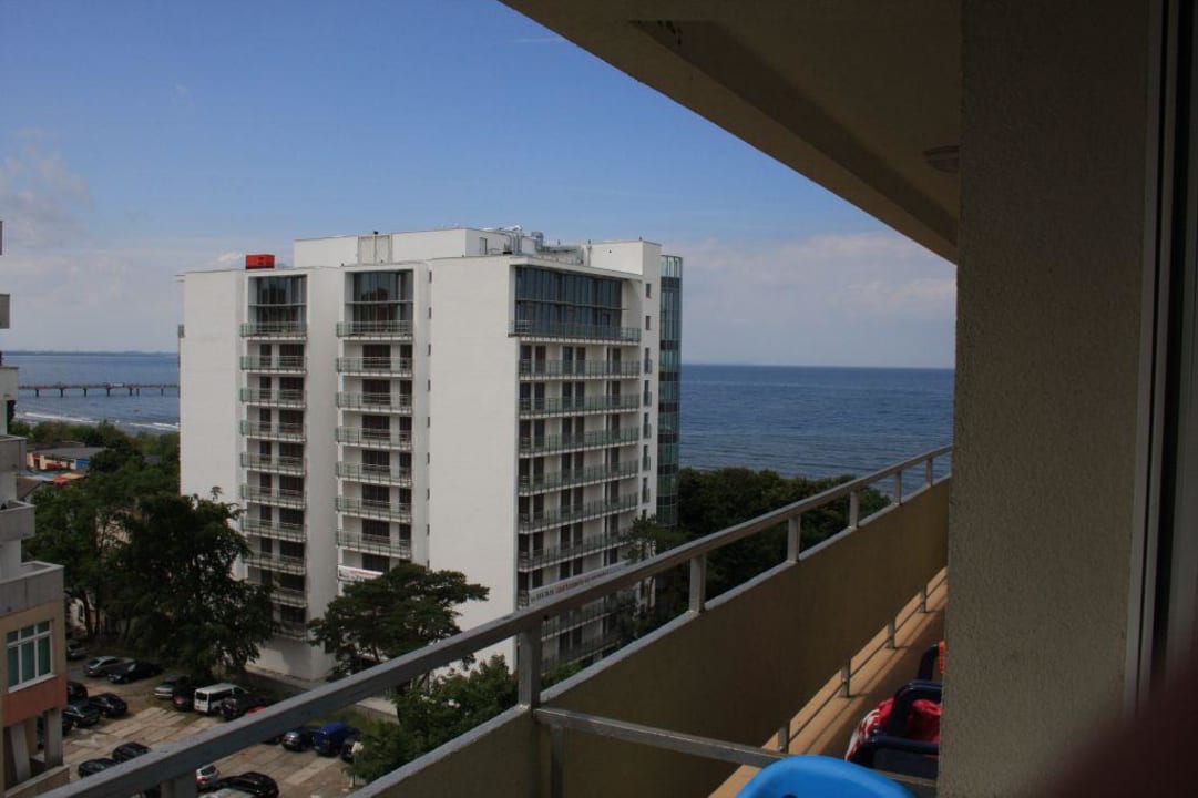 Ausblick vom Balkon Hotel Rybak