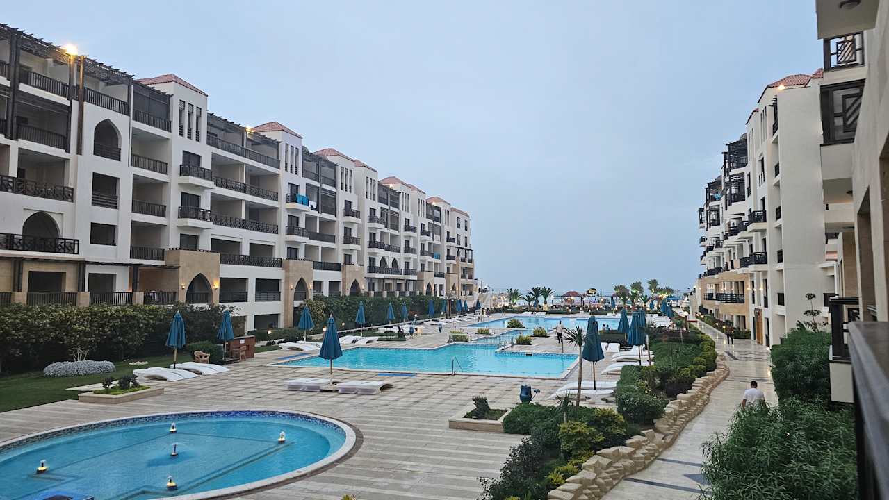 Ausblick Gravity Hotel & Aqua Park Hurghada