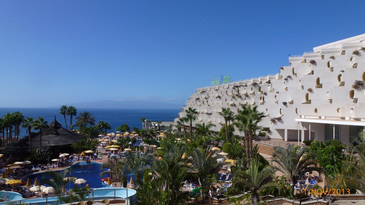Ausblick vom Zimmer im 8. Stock Landmar Playa La Arena
