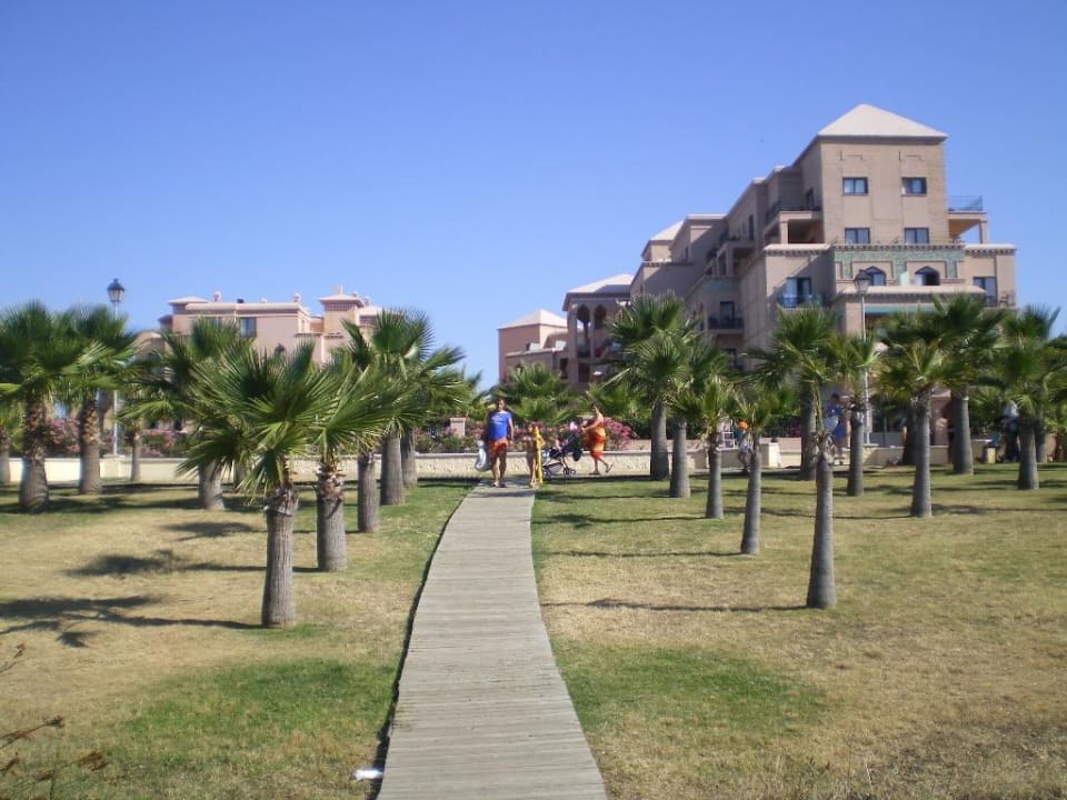 Fussweg vom Strand zum Hotel Playacanela Hotel