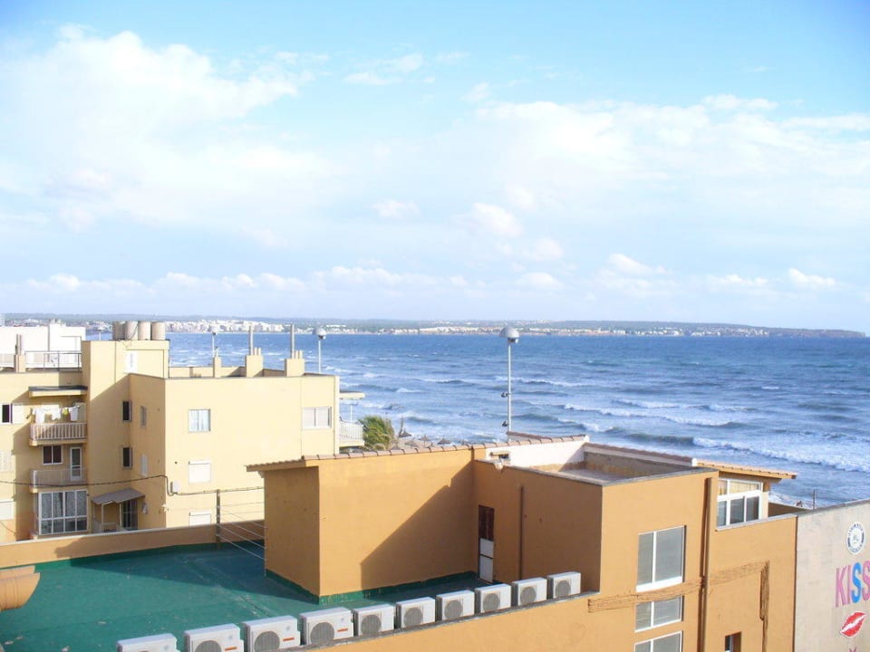 Ausblick vom Dach Hotel Edén Palma Playa - Adults Only